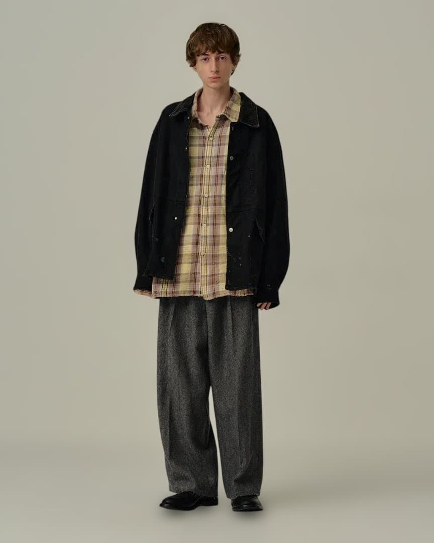 新品／完売品【サイズ2】アンセルムMOLESKIN WORK JACKET