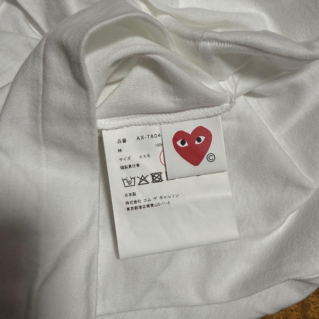 PLAY COMME des GARÇONS スタッズTシャツ xxs