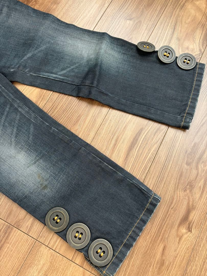 ドルチェ＆ガッパーナ　デニム　40 DOLCE&GABBANA 激レア　ボタン