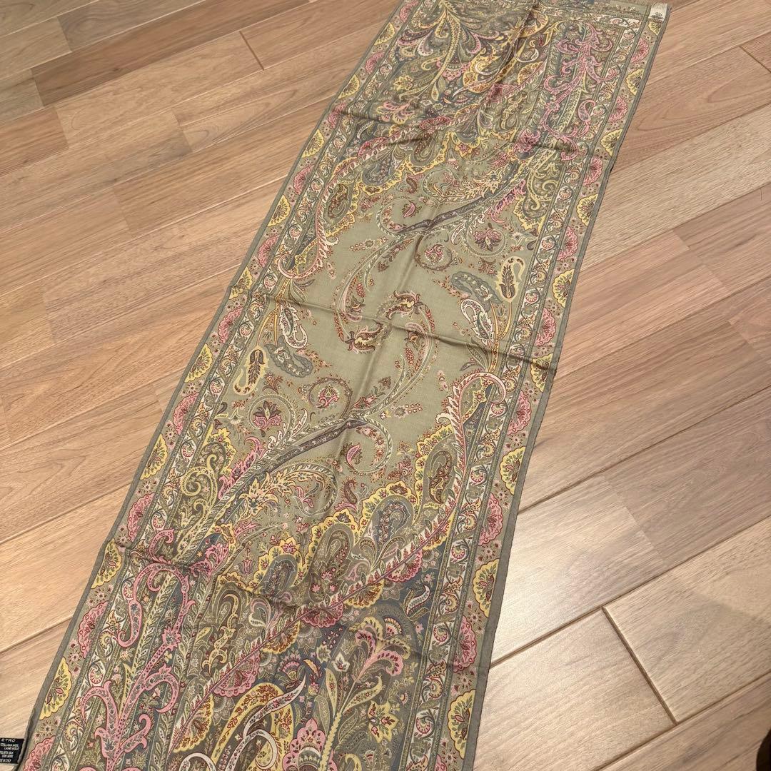 ETRO ペイズリー柄ストール 2色セット