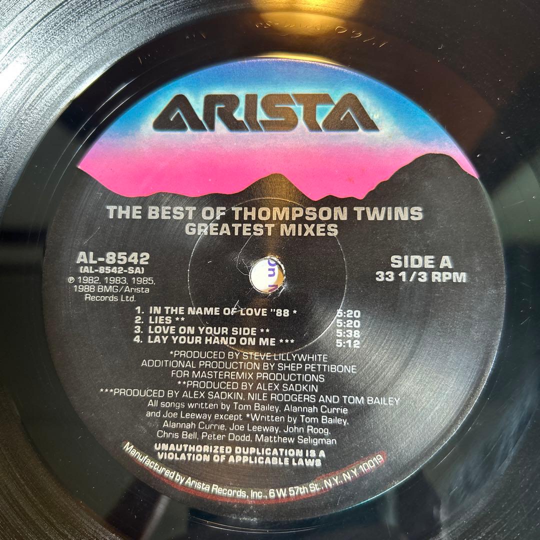 洋楽 Thompson Twins Best Of Greatest Mixes US