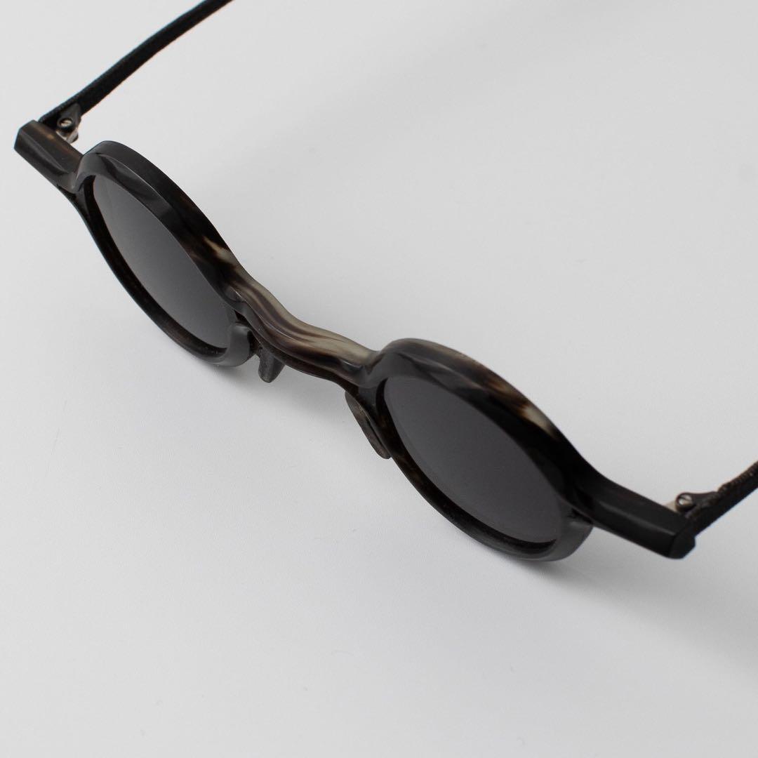 RIGARDS DETAJ ウォーターバッファローホーン×シルバーサングラス
