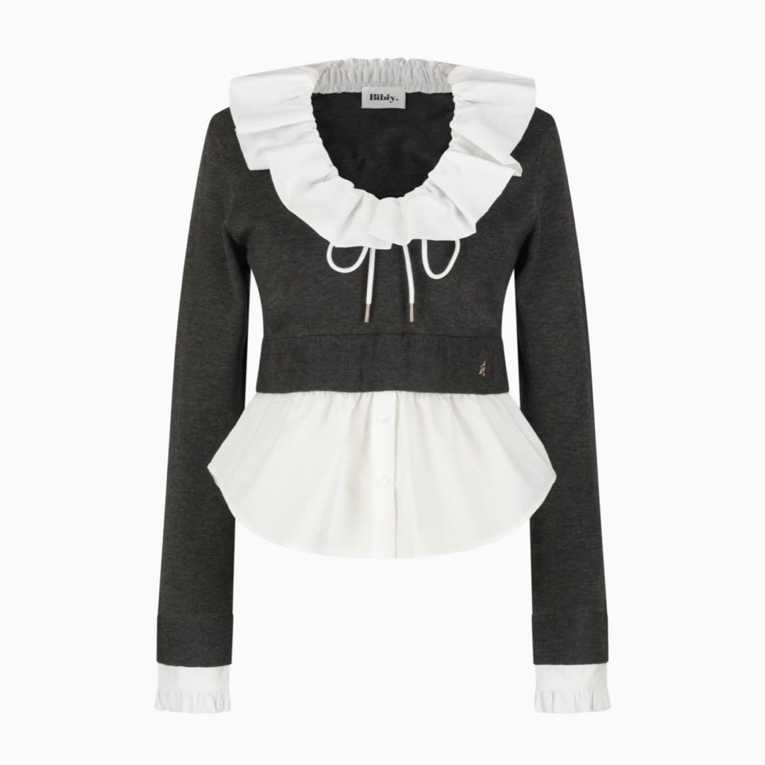 Bibiy 正規品 DOMINIQUE KNIT グレー