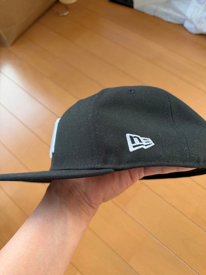 ワコマリア×ニューエラ 59FIFTY ロゴ刺繍 キャップ
