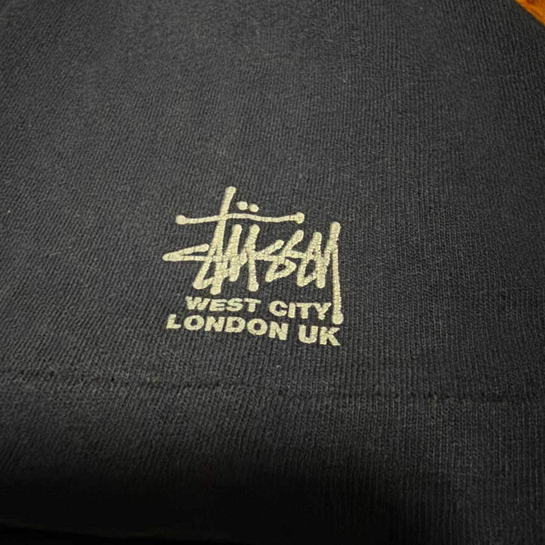 柿*ー様 希少 old stussy 紺タグ シングルステッチ ＸＬサイズ