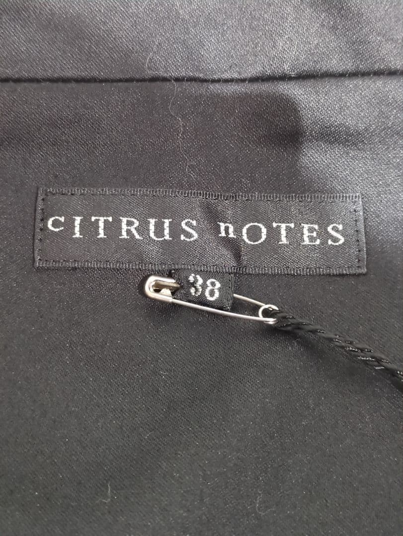 CITRUS notes 新品タグ付テーラードジャケット サイズ38 日本製