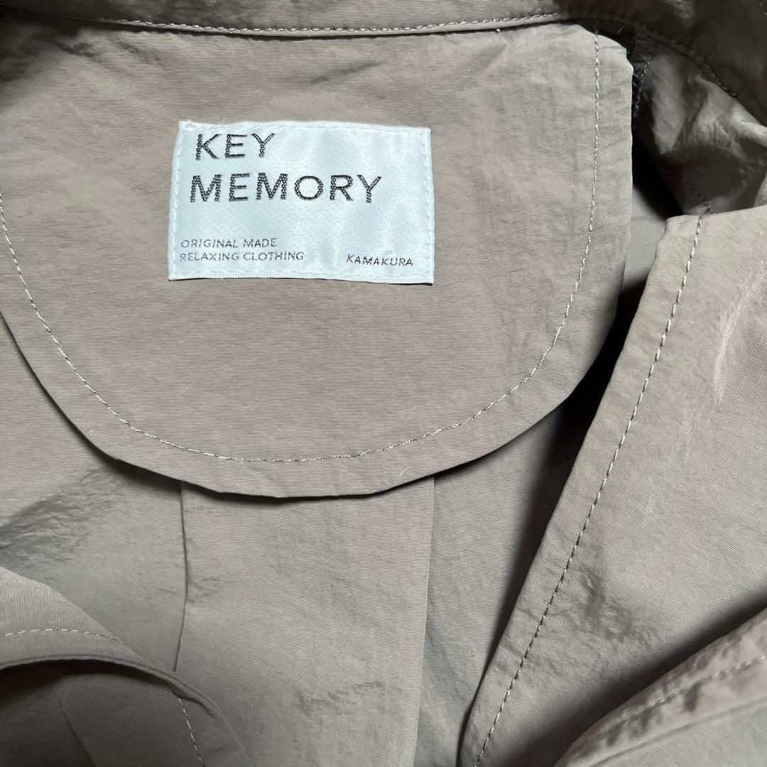 キーメモリーステンカラーコートKEY MEMORY ユニセックス鎌倉