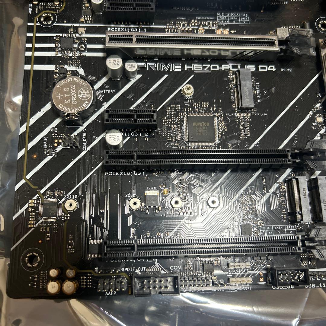 ASUS PRIME H670-PLUS D4 ATXマザーボード