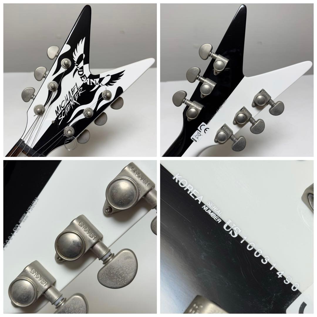 【美品】DEAN マイケルシェンカー フレイムグラフィック フライングV