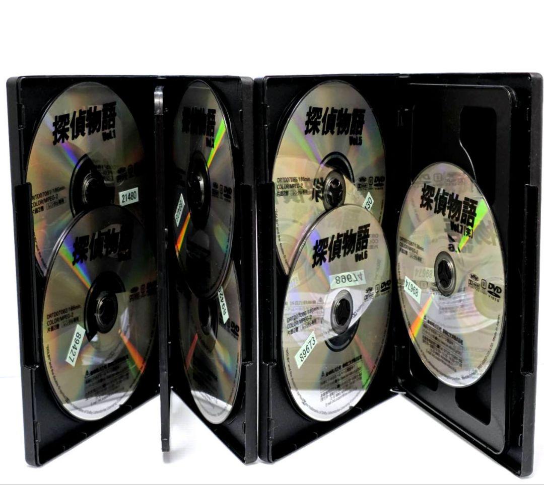 【新品ケース収納】探偵物語　 レンタルDVD 全7巻セット　松田優作