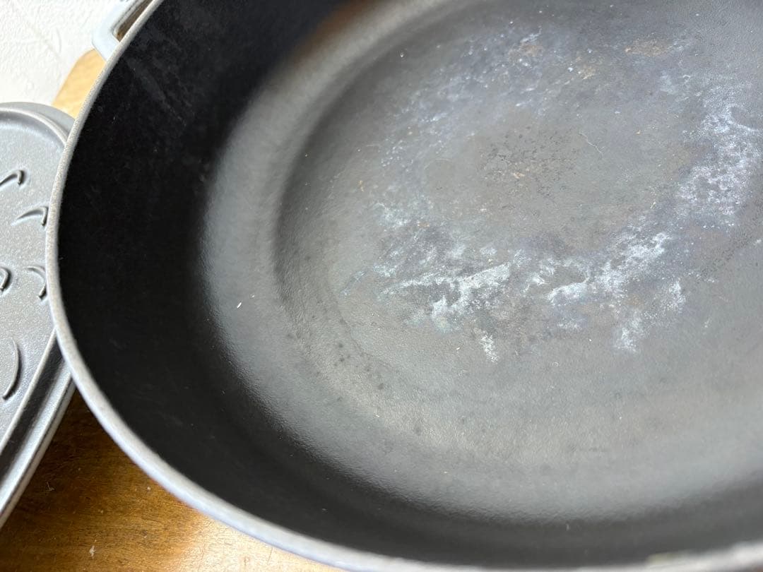 ♡にこ♡！ STAUB ストウブ 鍋 ブレイザー ソテーパン グレー