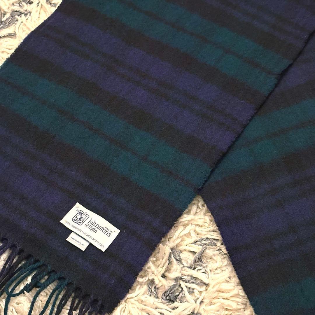 【高級】Johnstons of Elgin ジョンストンズ カシミヤストール