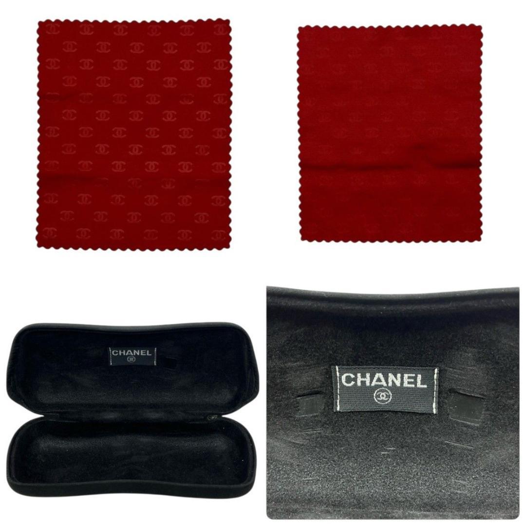 【美品】CHANEL シャネル サングラス ココマーク　プレートロゴ　ケース付き