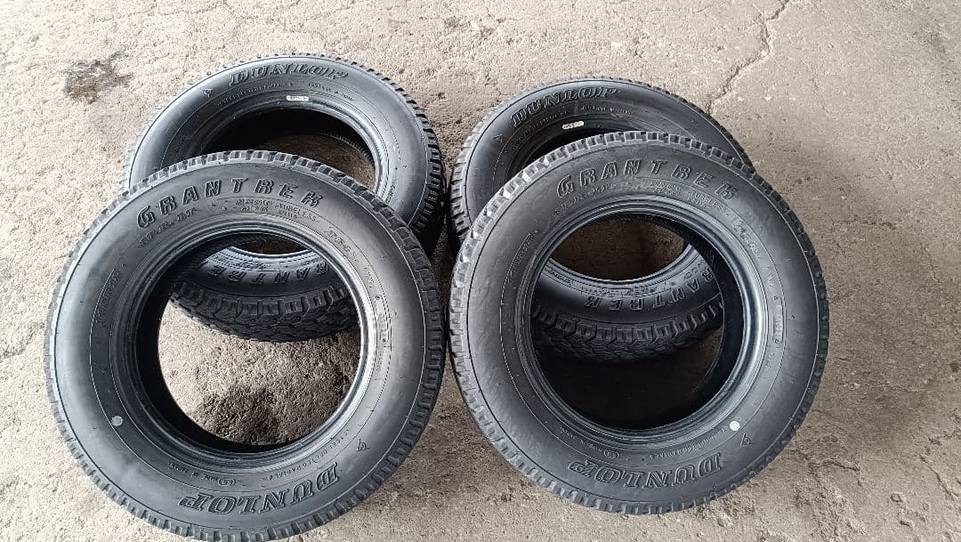 DUNLOP GRANTREK TG4 145R12 6PR４本 軽トラ 軽バン