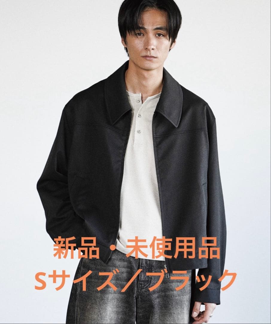 TECH WOOL GABARDINE ZIP BLOUSON　Sサイズ