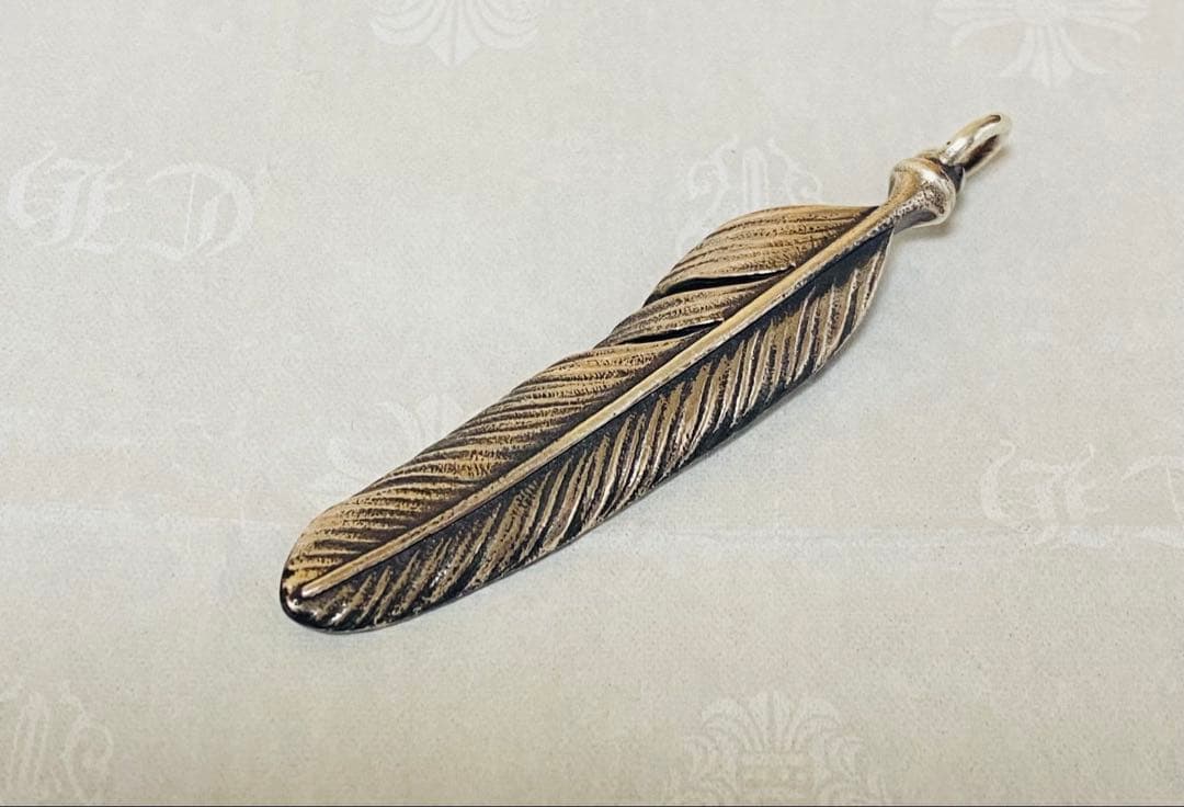 lynch silversmith リンチ　フェザー　ネックレス　トップ