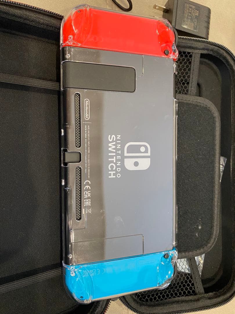 Nintendo Switch 青/赤 本体 充電器付き