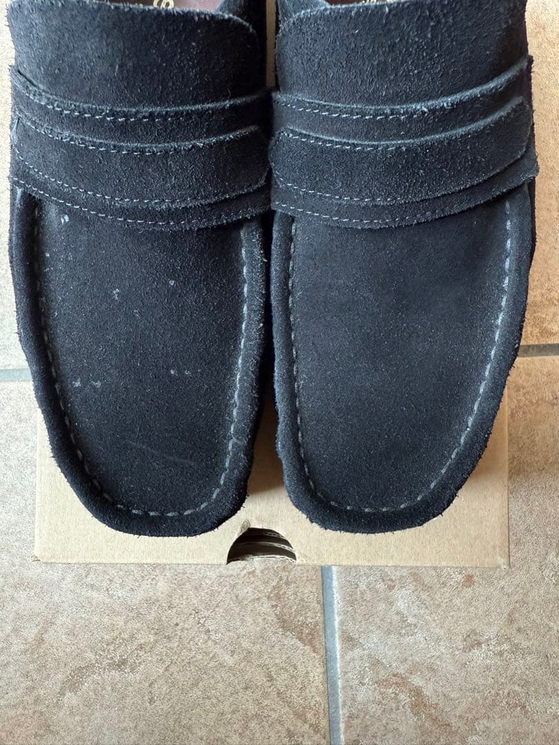 靴 CLARKS Wallabee Loafer 7W (41)