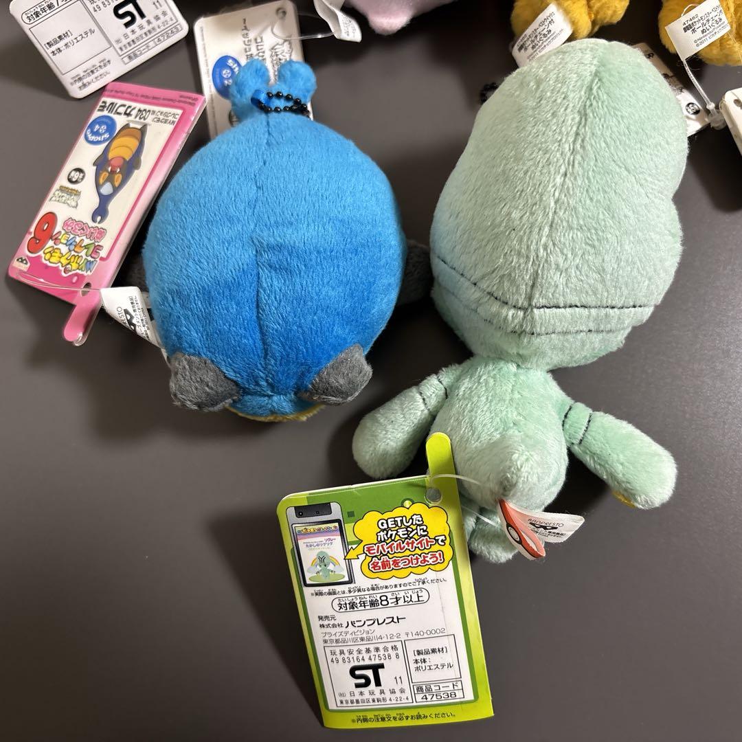 ポケモンぬいぐるみ　キーホルダー　11個セット　2011年製　バンプレスト
