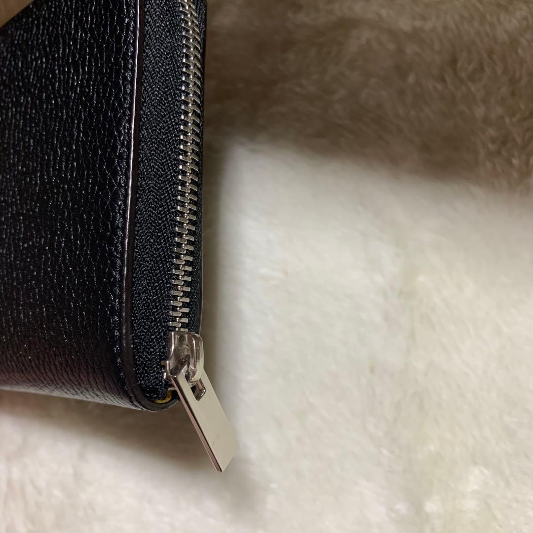 CÉLINE 黒 レザー 二つ折り財布