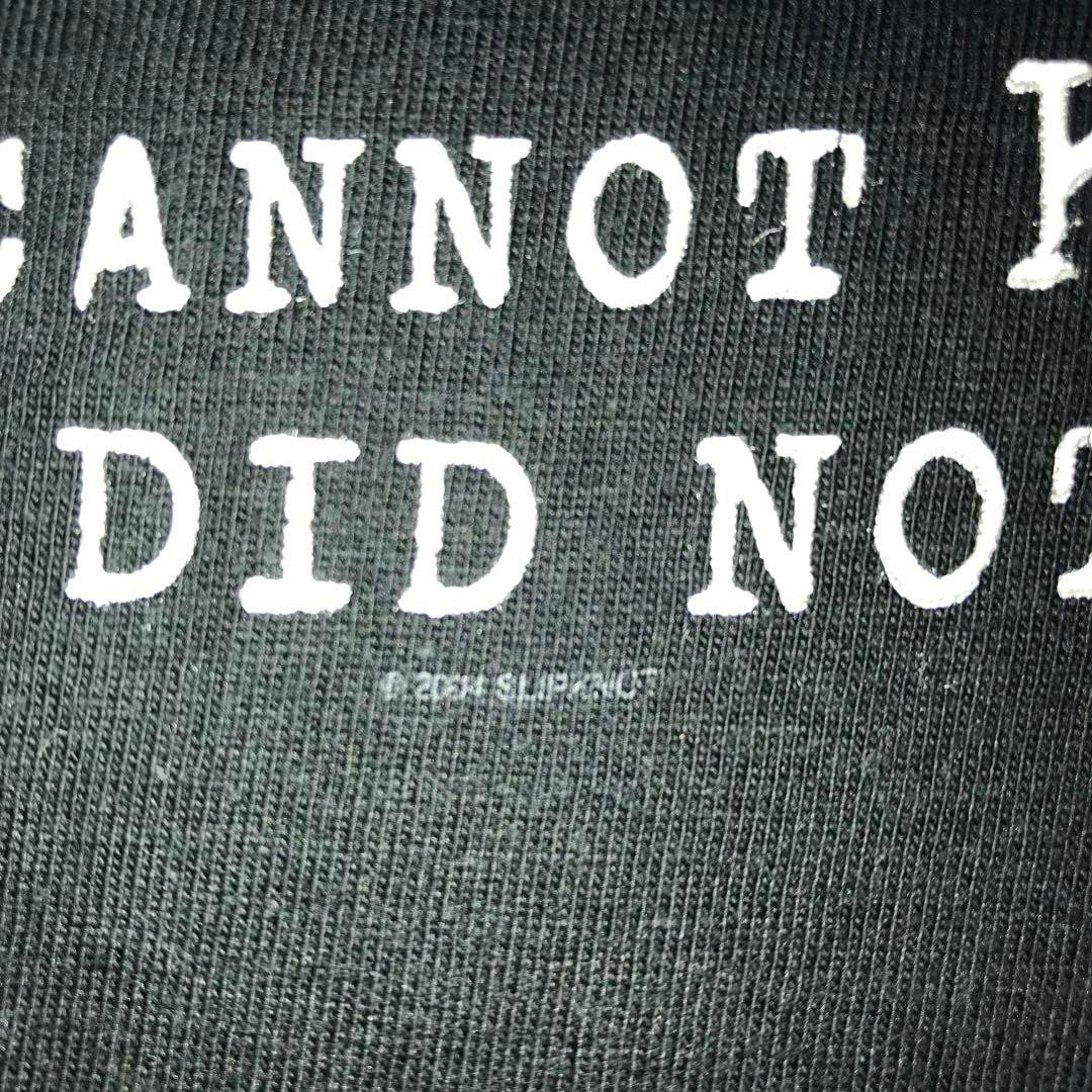 02 スリップノット slipknot 2004年製ヴィンテージ Tシャツ
