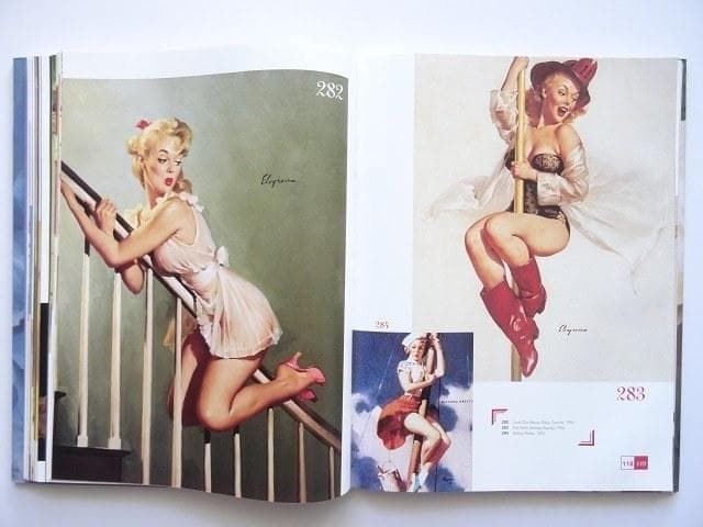 洋書◆ピンナップガール 画集 作品写真集 本 ジル・エルブグレン
