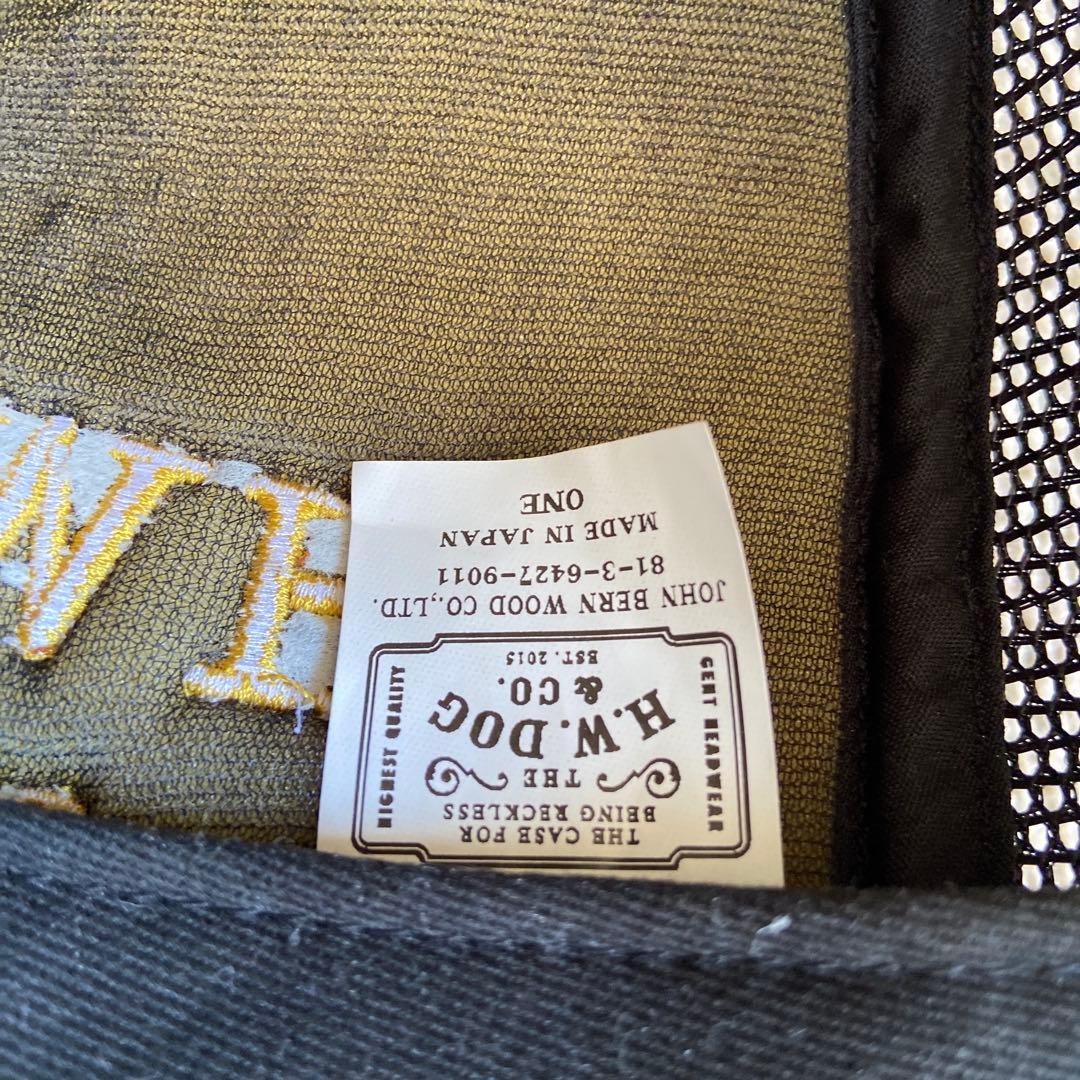 帽子 h.w.dog MESH CAP 23SS