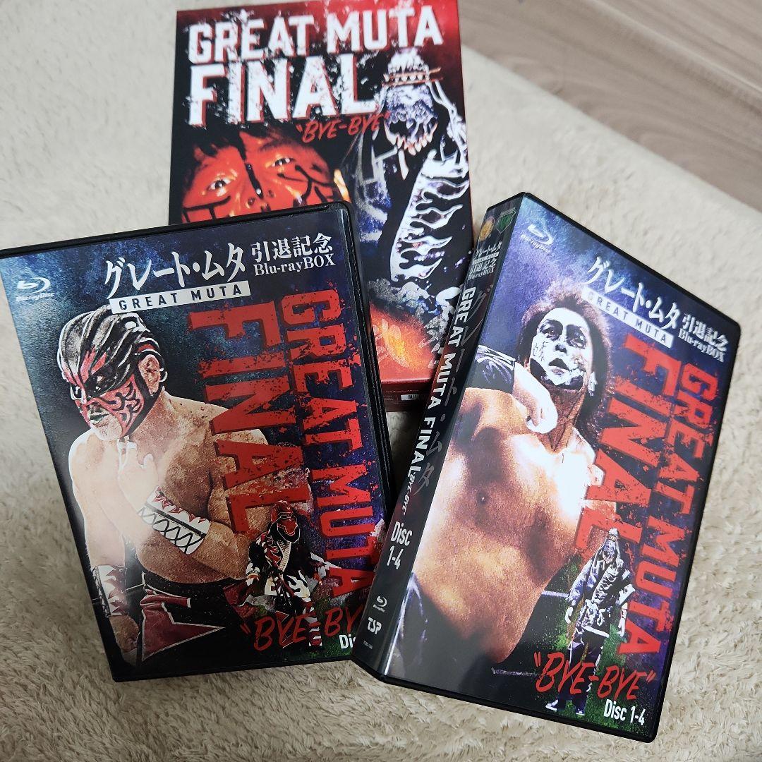グレート・ムタ 引退記念Blu-ray BOX　ケース付