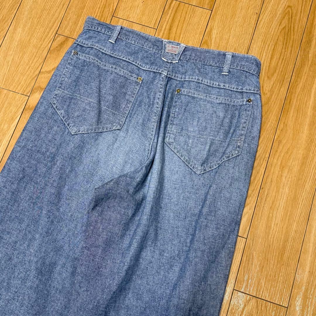 90's Dezert コットリネン デニム調 パンツ コムデギャルソンオム