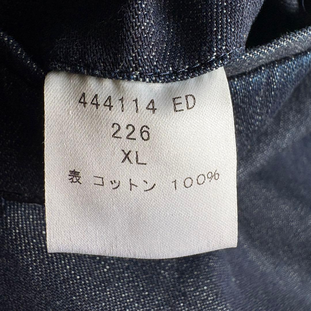 希少✨ Paul Smith コレクション デニムテーラード 紺 XL 綿100