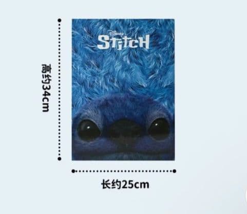 海外限定 　スティッチ　リアルぬいぐるみ　28cm　公式正規品