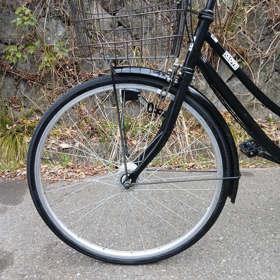 金麦75%OFF ママチャリ　黒 26インチ 　即乗れます　訳あり