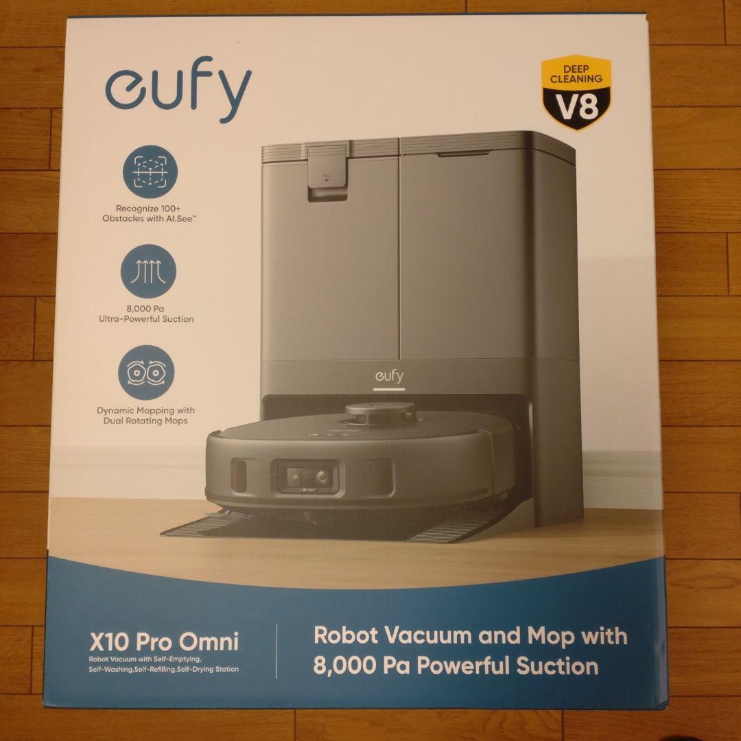 eufy X10 Pro Omni ブラック ロボット掃除機 本体
