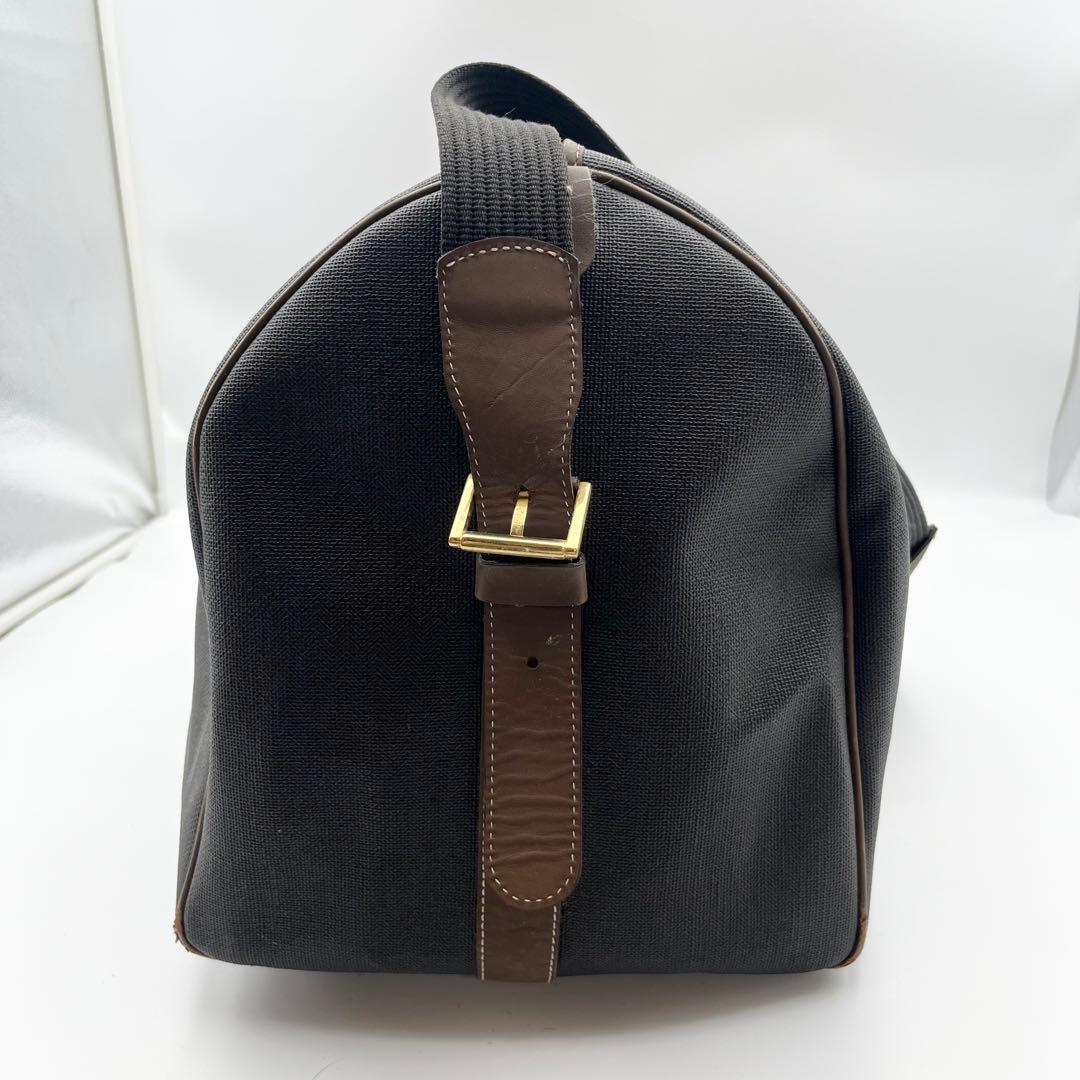 ダンヒル 2way ボストンバッグ ロゴ レザー PVC 斜め掛け ビジネス