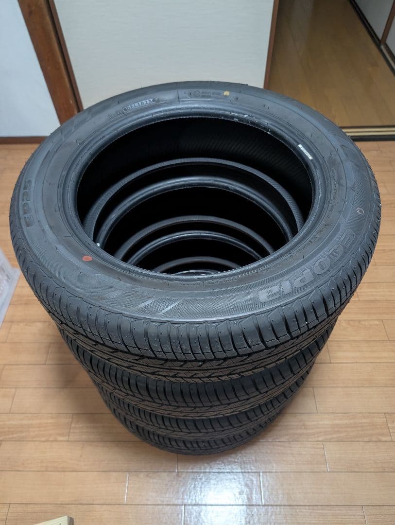 きらきら　　新車外し　 ブリヂストンエコピアタイヤ　185/60R16