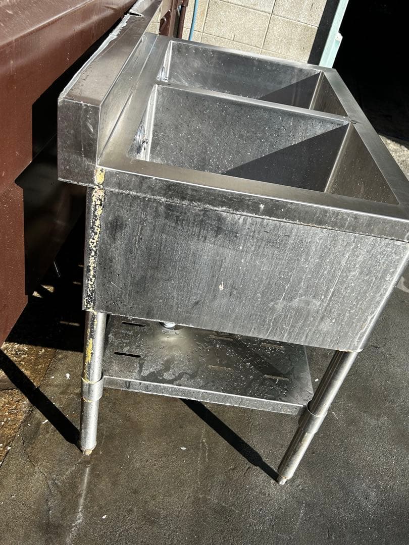KIPROSTAR業務用ステンレス　2層流し台90×60×80 直接引き取り専用