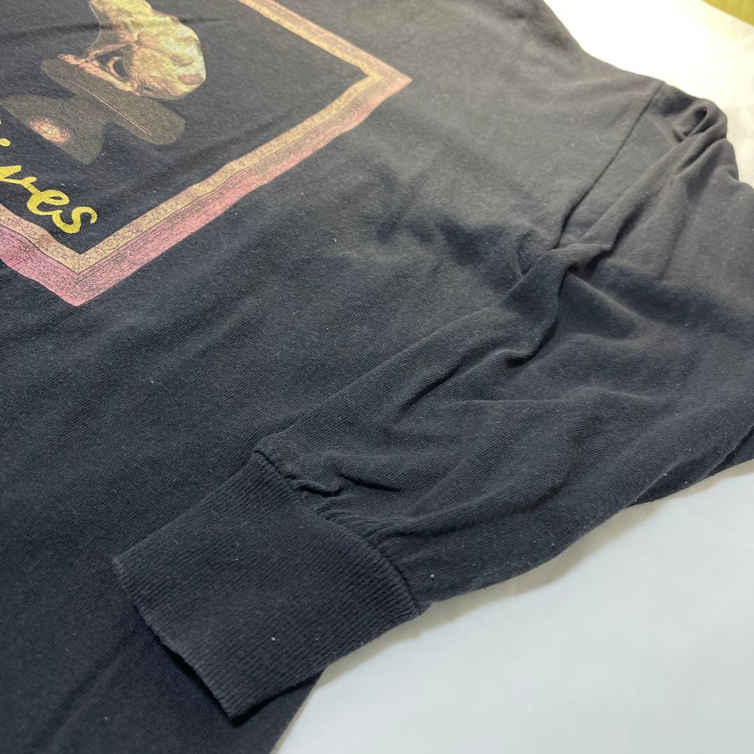 き*ぴ様 エアロスミスTシャツNine livesツアー長袖ロックTヴィンテージ