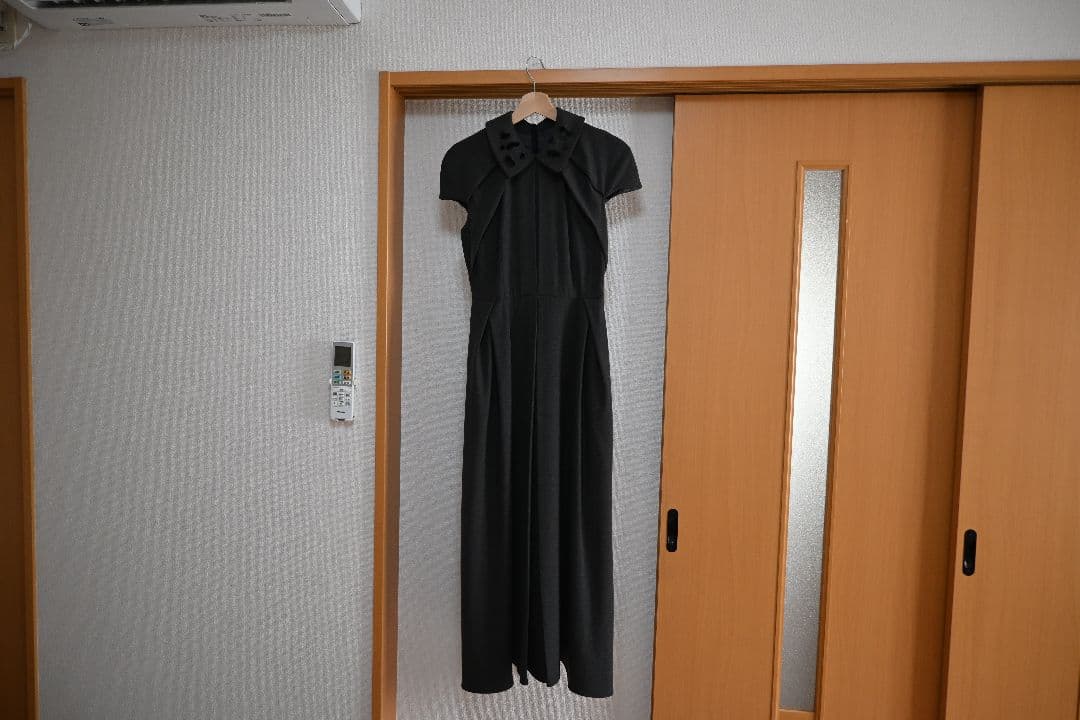 ワンピース L'AUBE BLANC Embroidery collar Dress