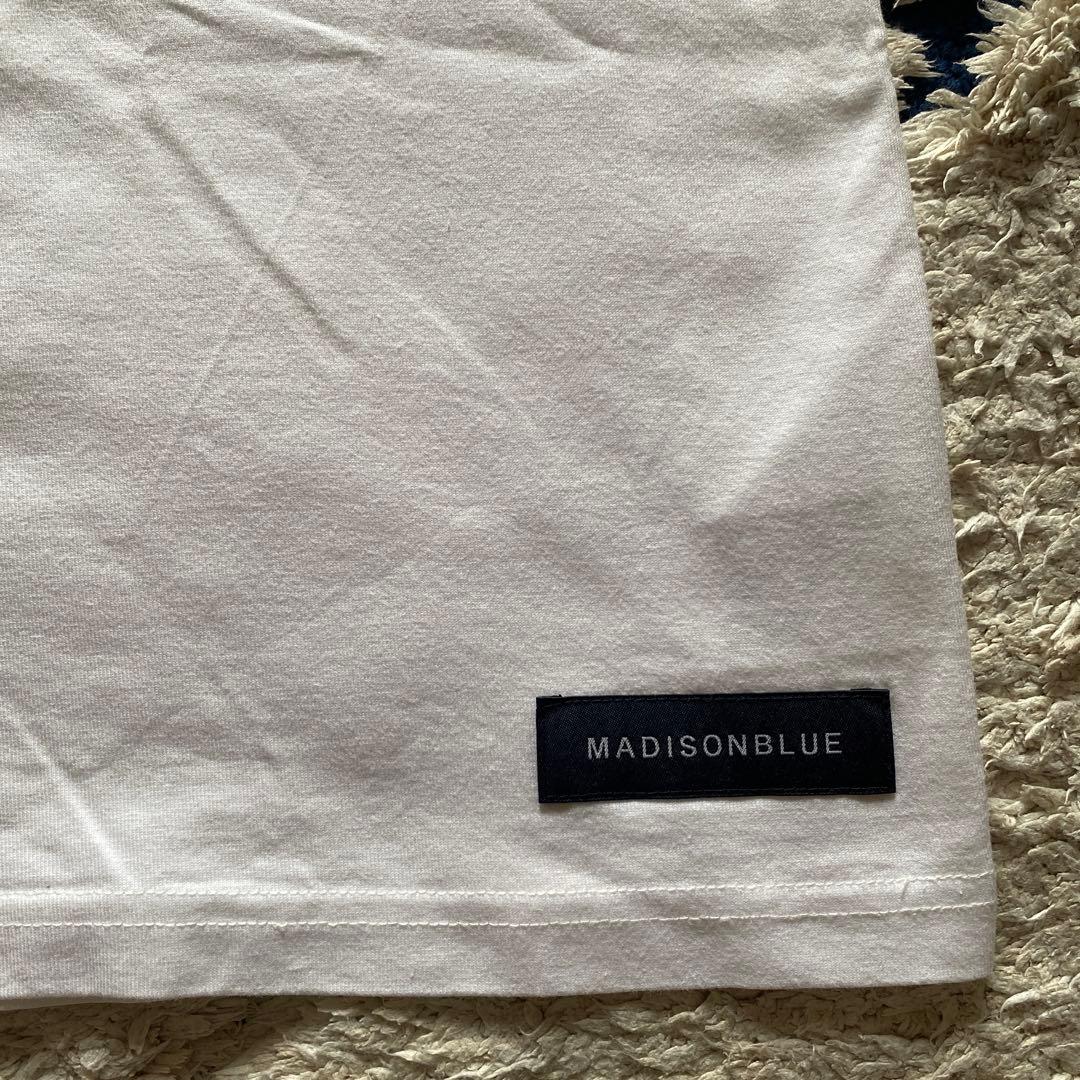 Le MADISON 背面プリント Tシャツ 21 ホワイト