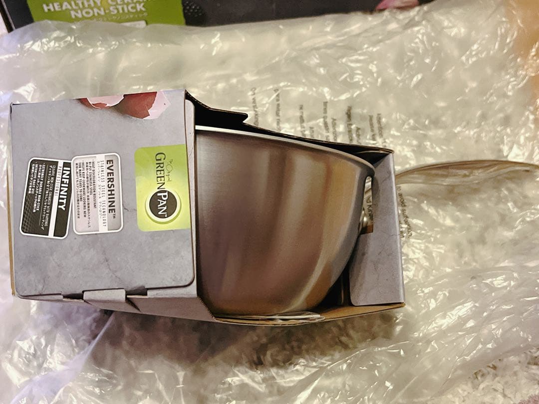 GREENPAN 片手鍋 20CM IH対応