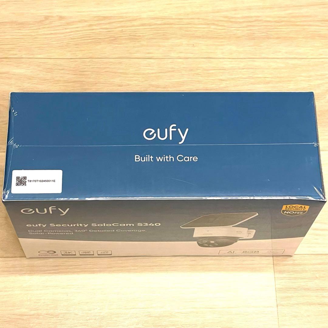 【新品】 eufy Security SoloCam S340 防犯カメラ