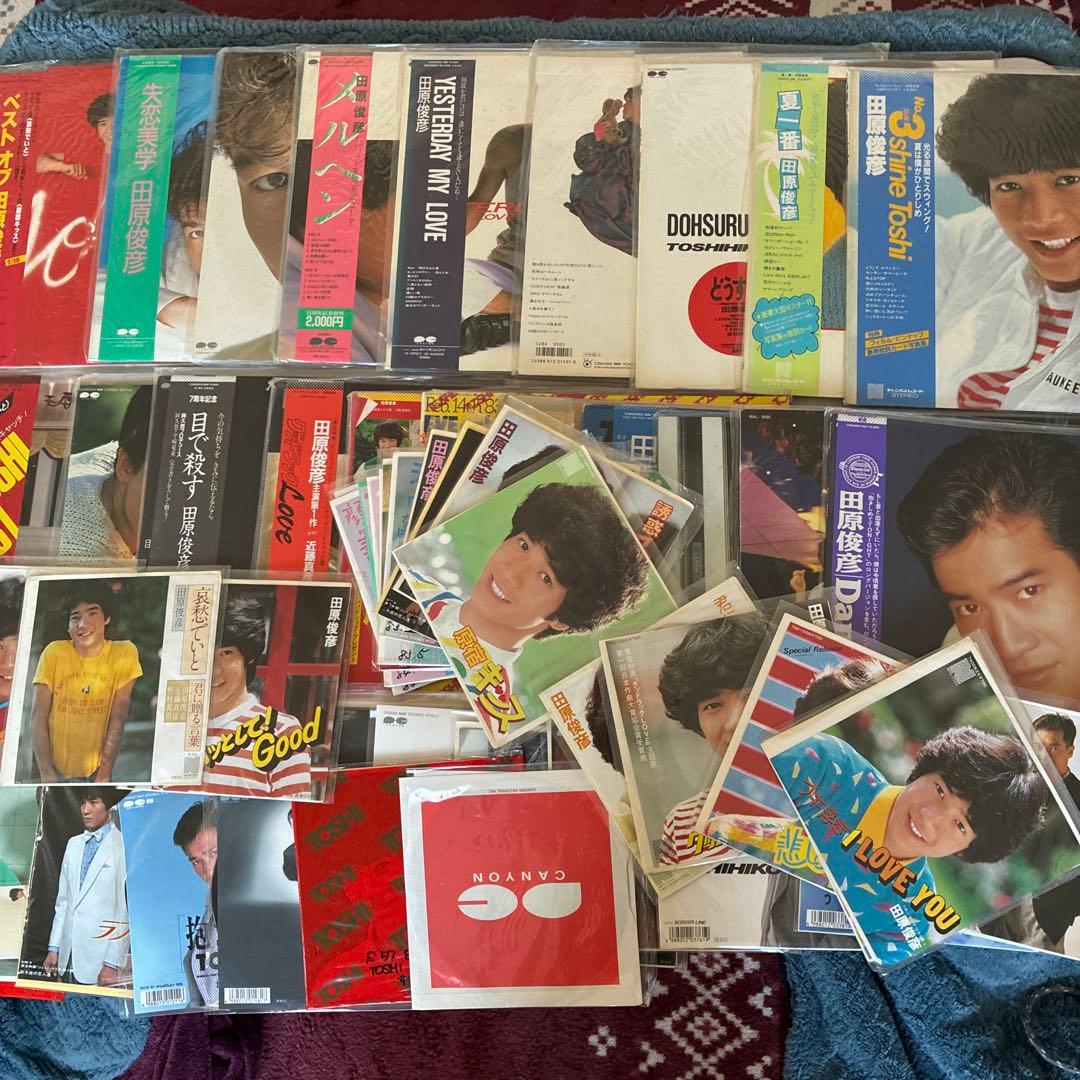 田原俊彦LPレコードシングルレコード