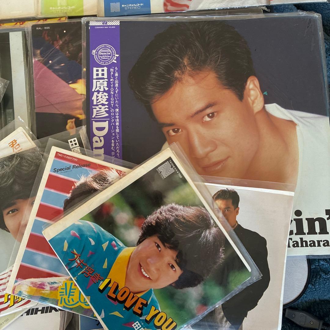 田原俊彦LPレコードシングルレコード