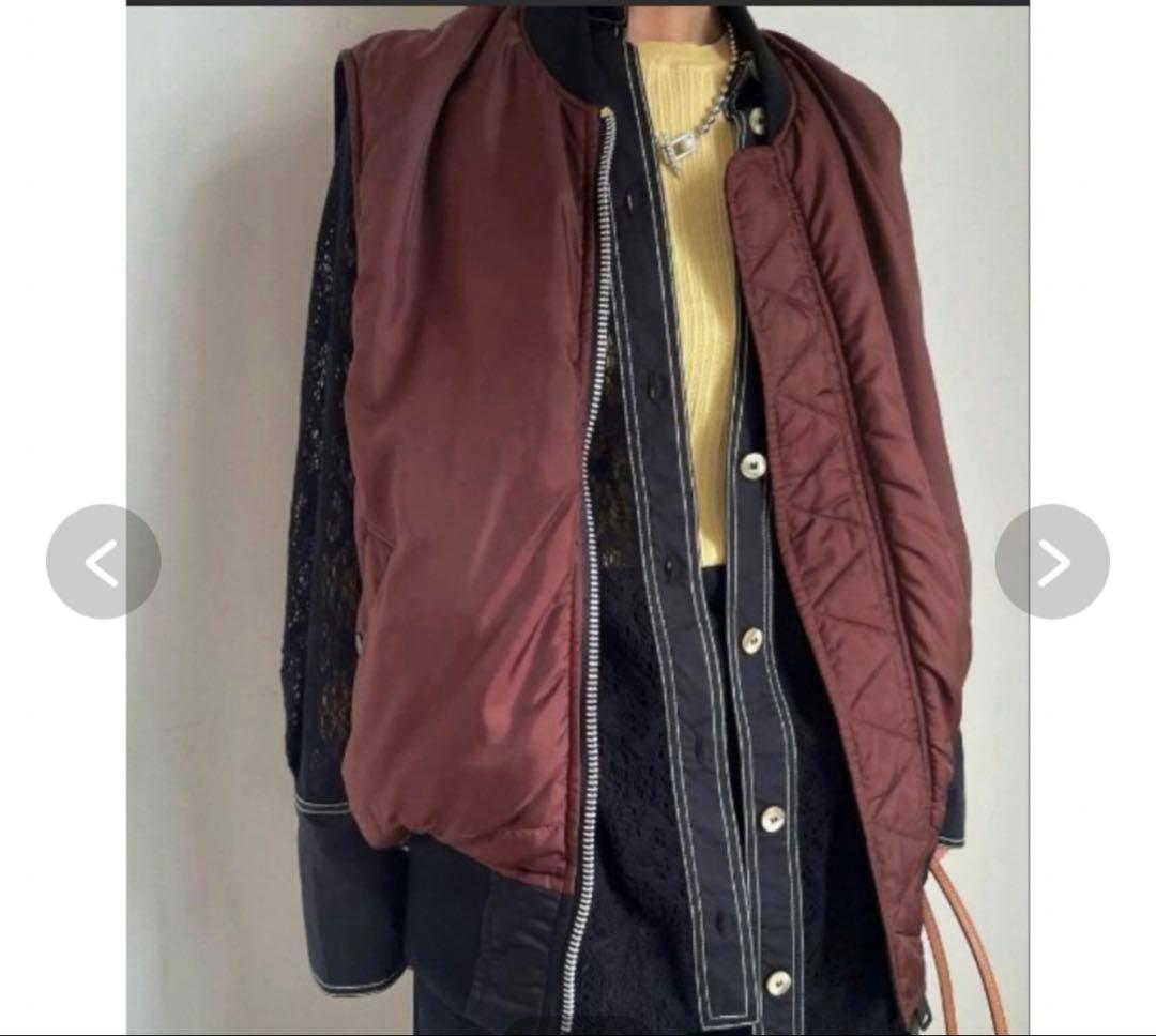 AMERI×ALPHA MA1 VEST
