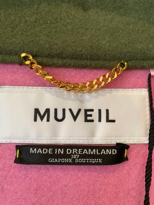 muveil ミリタリーウールメルトンコート　未使用品