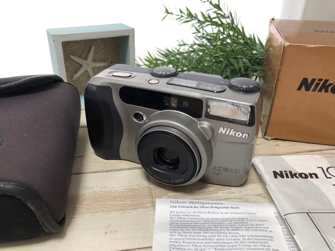 箱付き Nikon ZOOM 8 QD AFコンパクトフィルムカメラ♪
