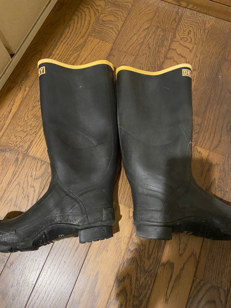 DKNY 長靴 スチールシャンク 9 黒