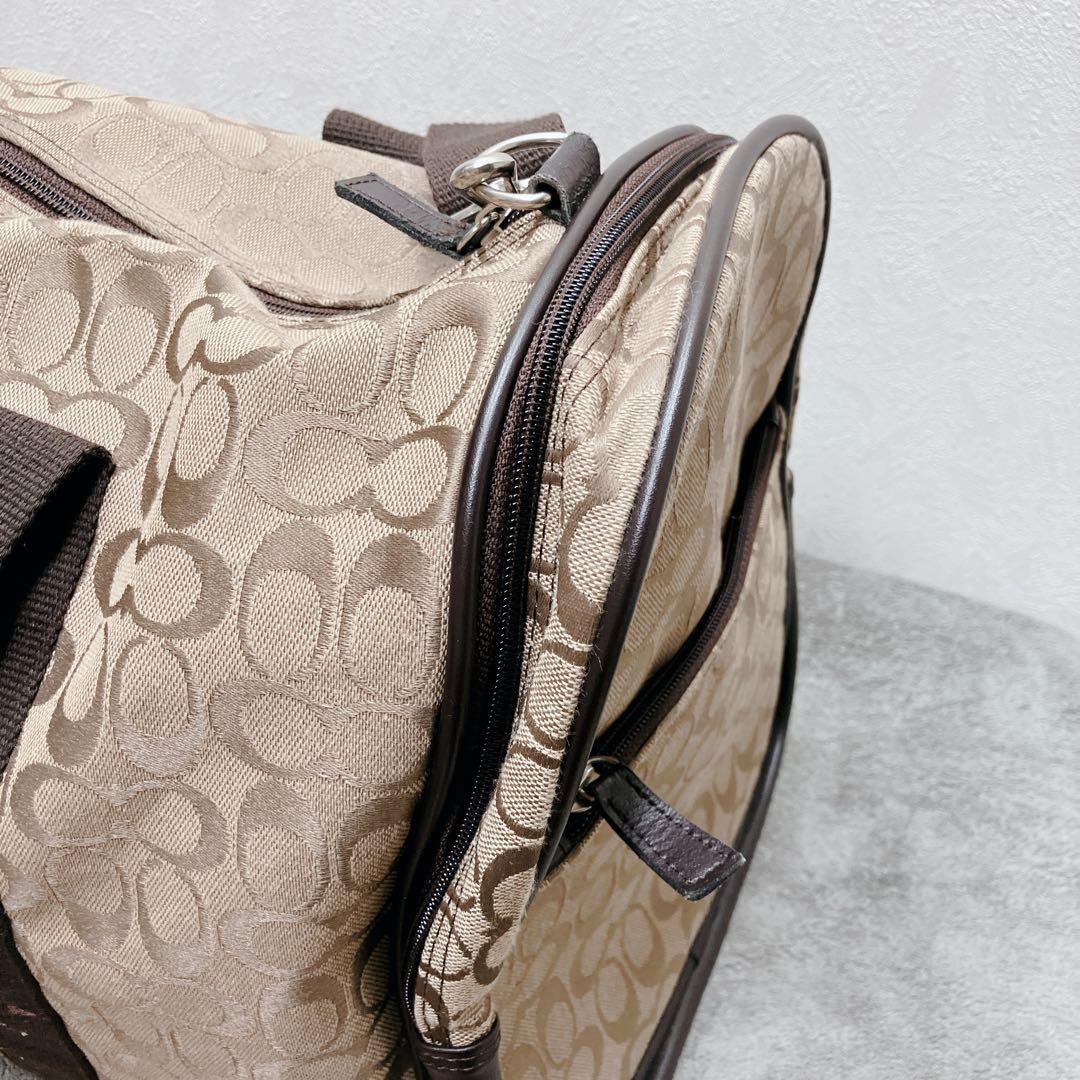 COACHコーチ シグネチャー　ボストンバッグ ショルダーバッグ　トートバッグ