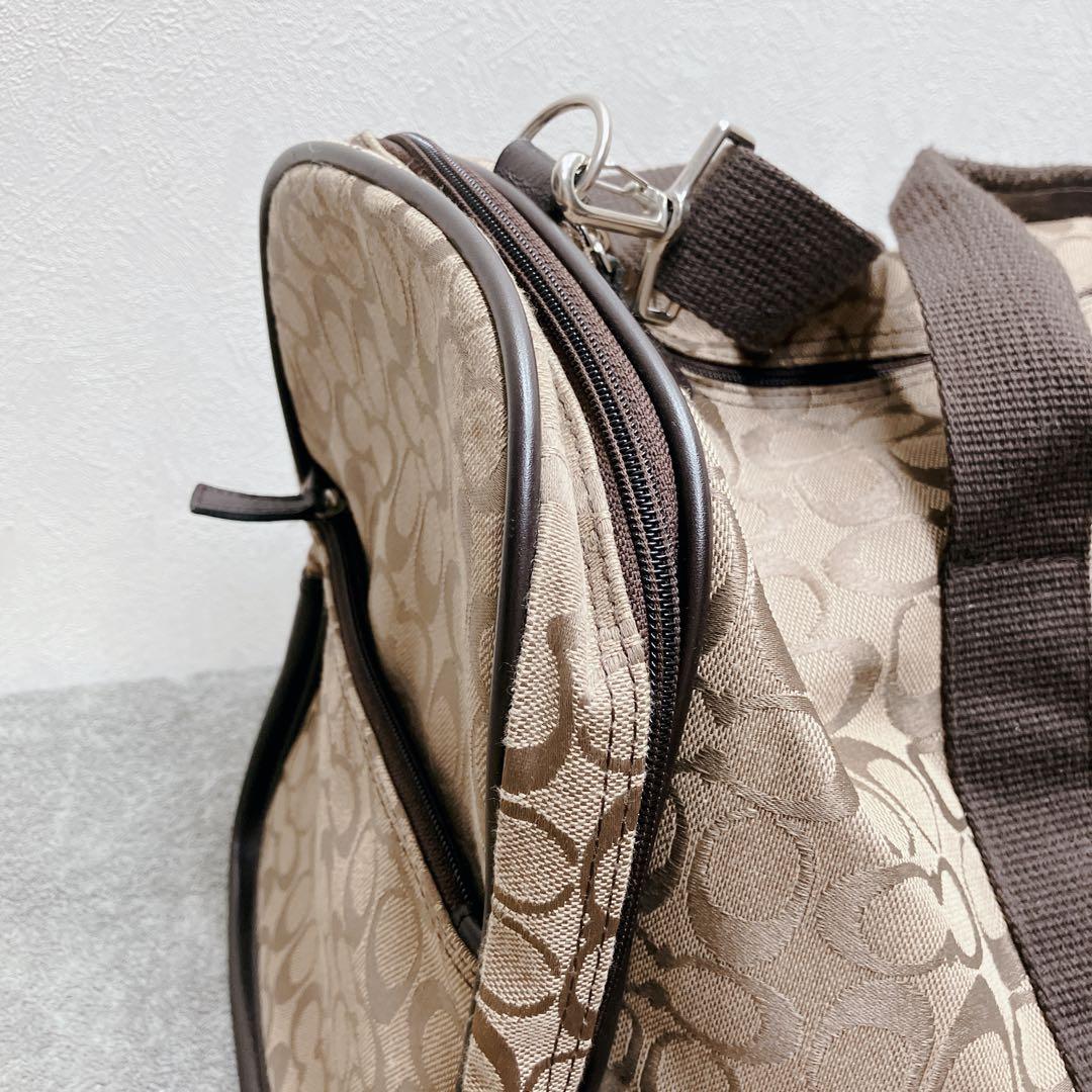 COACHコーチ シグネチャー　ボストンバッグ ショルダーバッグ　トートバッグ