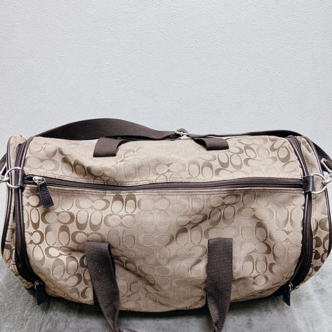 COACHコーチ シグネチャー　ボストンバッグ ショルダーバッグ　トートバッグ
